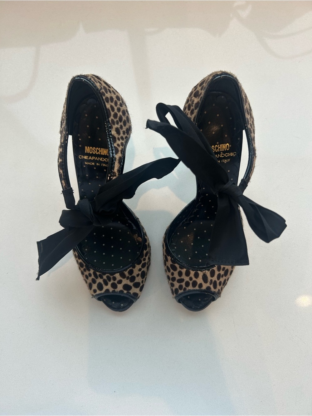 Leopard Print (beige and brown) with Black Accents